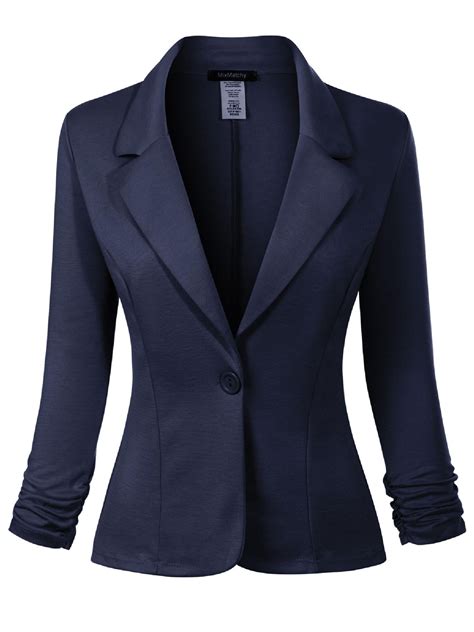 women's navy blue blazer sale.